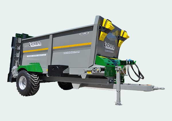 5 Ton Katı Gübre Dağıtma Römorku