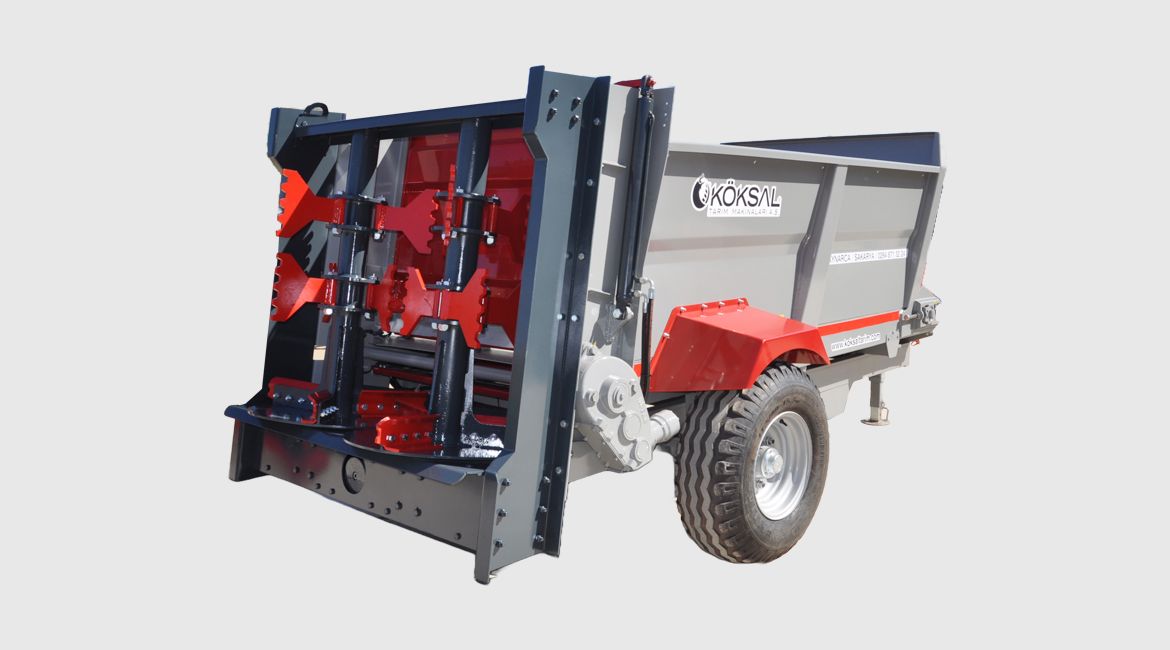 3,5 Ton Katı Gübre Dağıtma Römorku