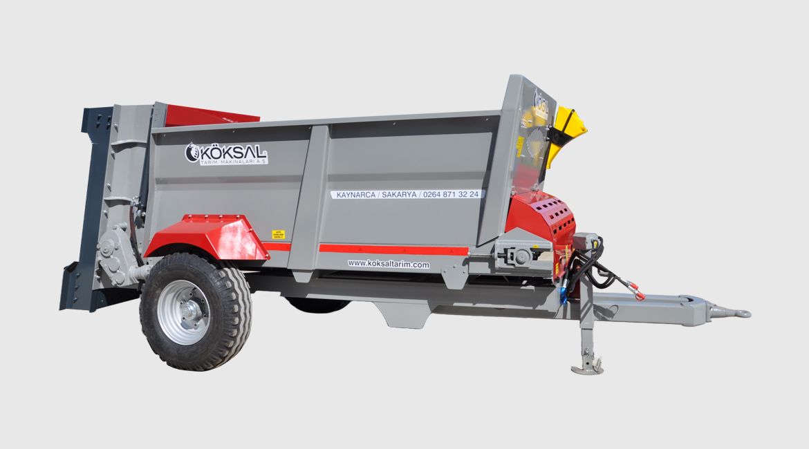 3,5 Ton Katı Gübre Dağıtma Römorku