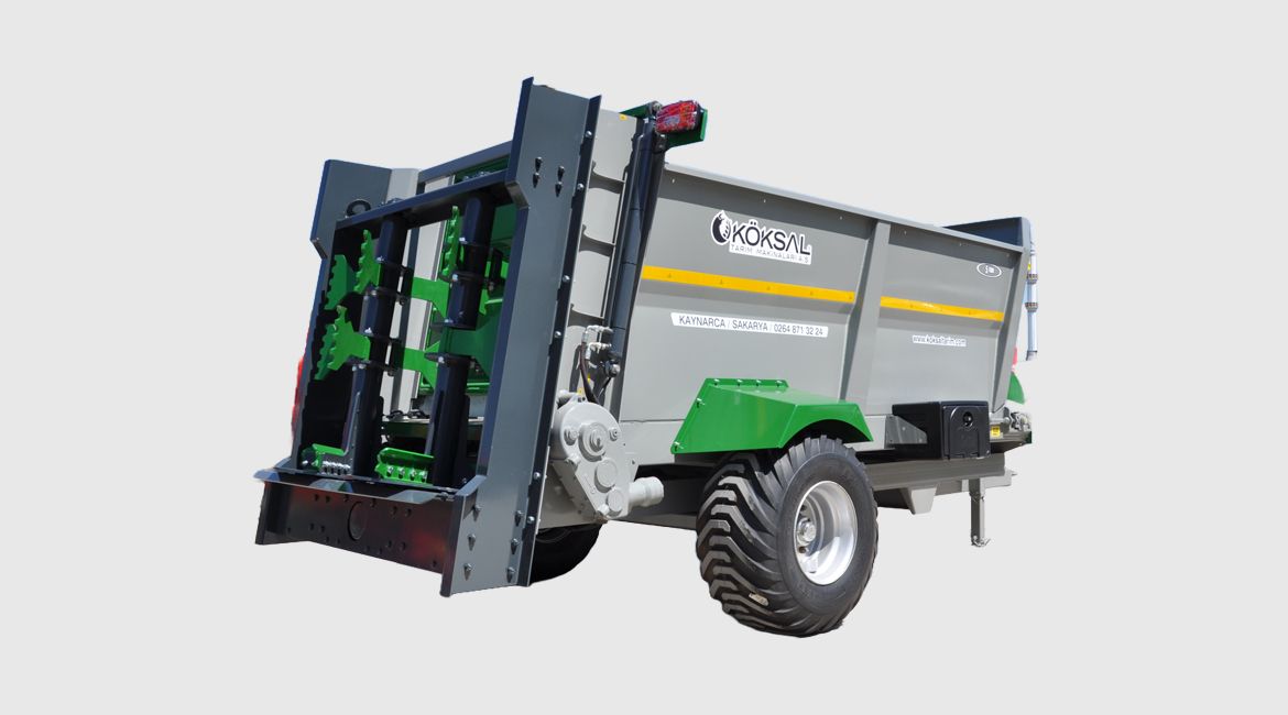 5 Ton Katı Gübre Dağıtma Römorku